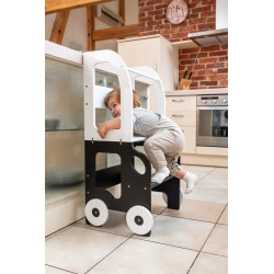 Montessori kitchen step stool