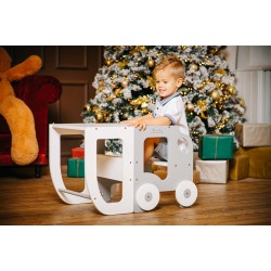Montessori kitchen step stool