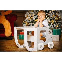 Montessori kitchen step stool