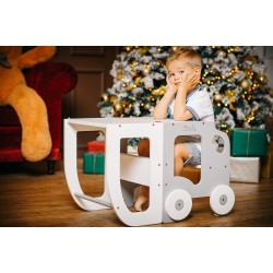 Montessori kitchen step stool