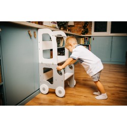 Montessori kitchen step stool