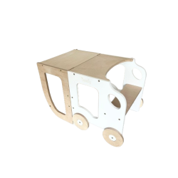 Montessori kitchen step stool