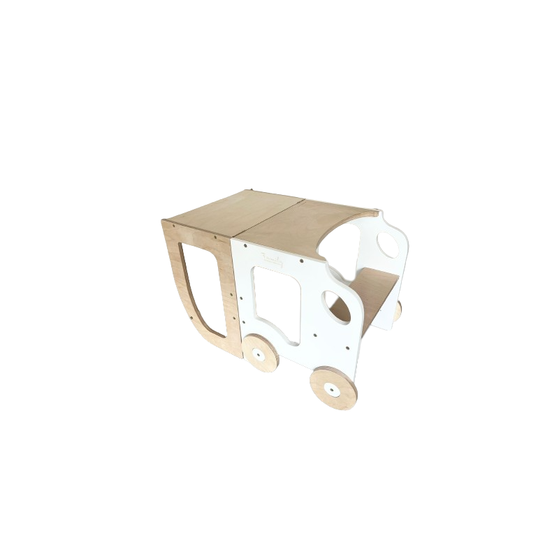 Montessori kitchen step stool