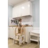 Montessori kitchen step stool