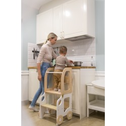 Montessori kitchen step stool