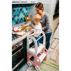 Montessori kitchen step stool