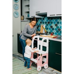 Montessori kitchen step stool