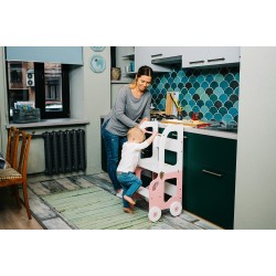 Montessori kitchen step stool