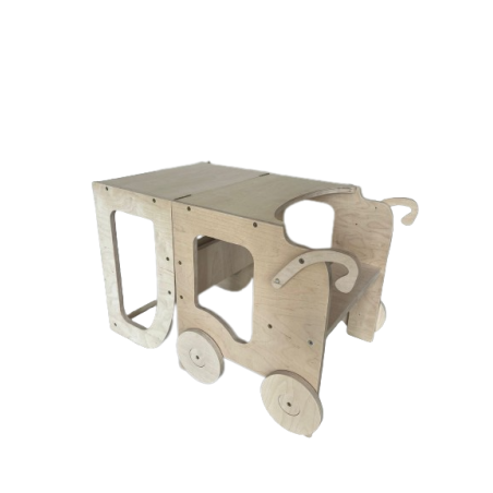 Montessori kitchen stool