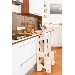Montessori kitchen stool