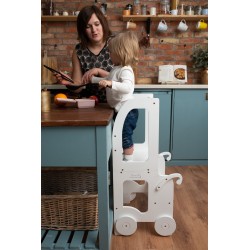 Montessori kitchen stool