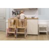 Montessori kitchen stool