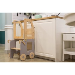 Montessori kitchen stool