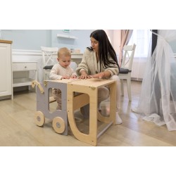 Montessori kitchen stool