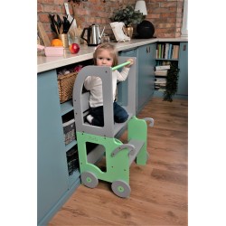 Montessori kitchen stool