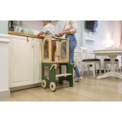 Montessori kitchen stool
