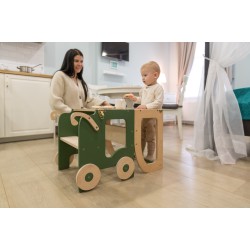 Montessori kitchen stool