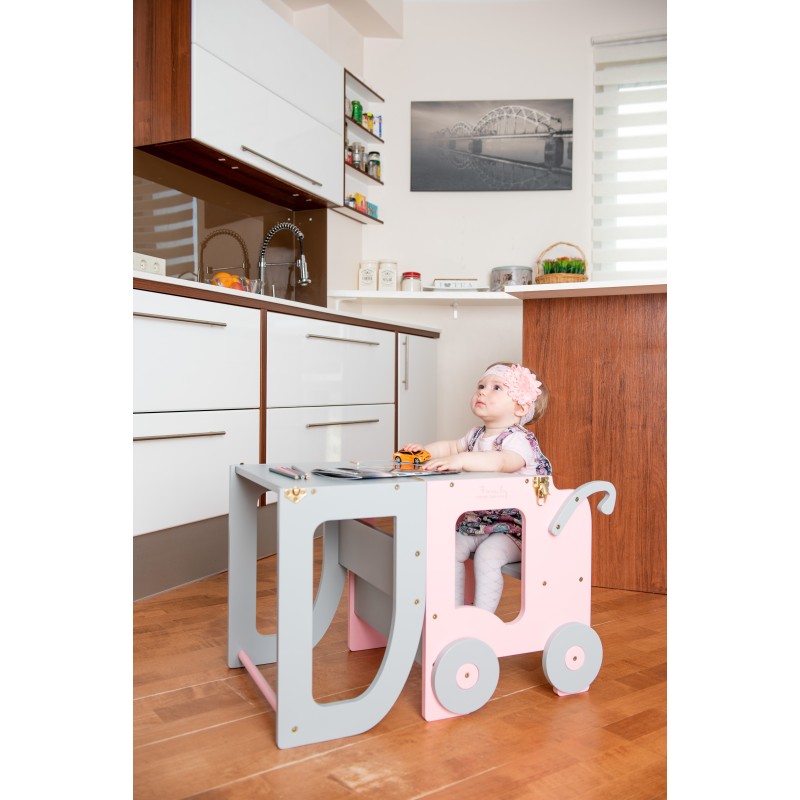 Montessori kitchen stool