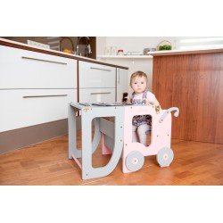 Montessori kitchen stool