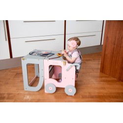 Montessori kitchen stool