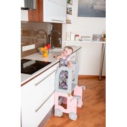 Montessori kitchen stool