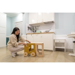 Montessori kitchen stool