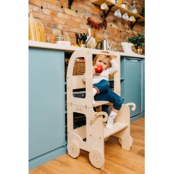 Montessori kitchen stool