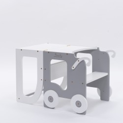 Montessori kitchen stool