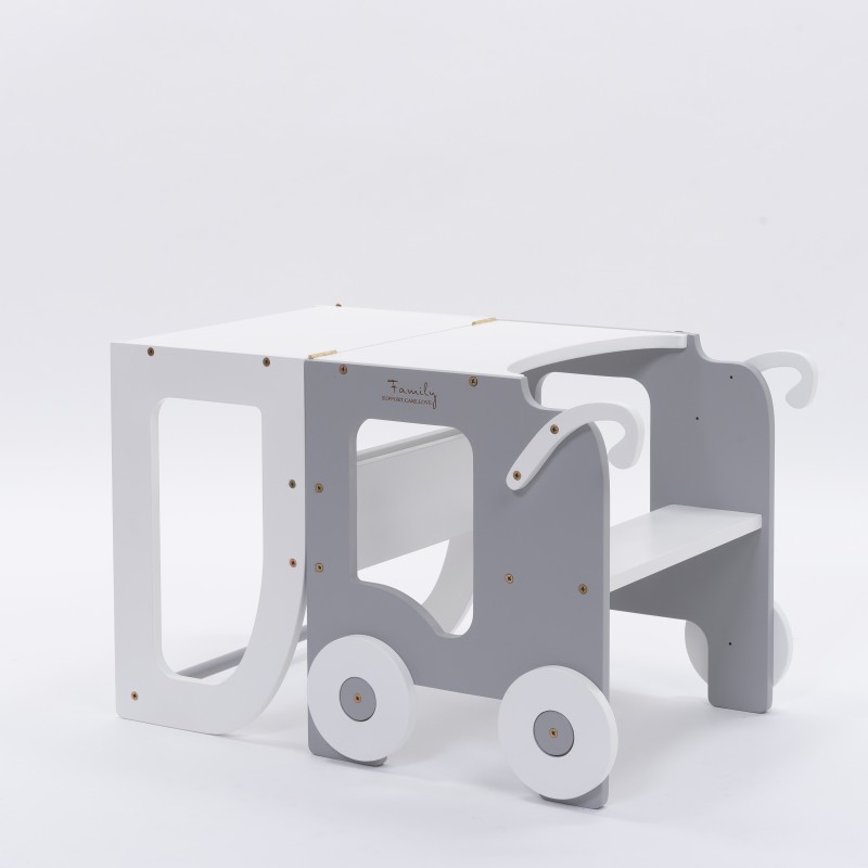 Montessori kitchen stool