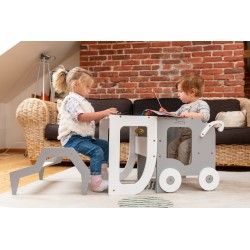 Montessori kitchen stool