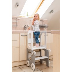 Montessori kitchen stool
