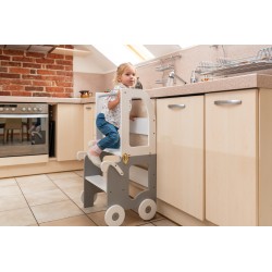 Montessori kitchen stool