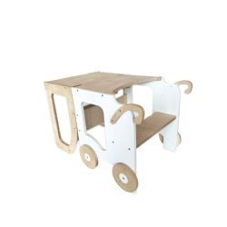 Montessori kitchen stool