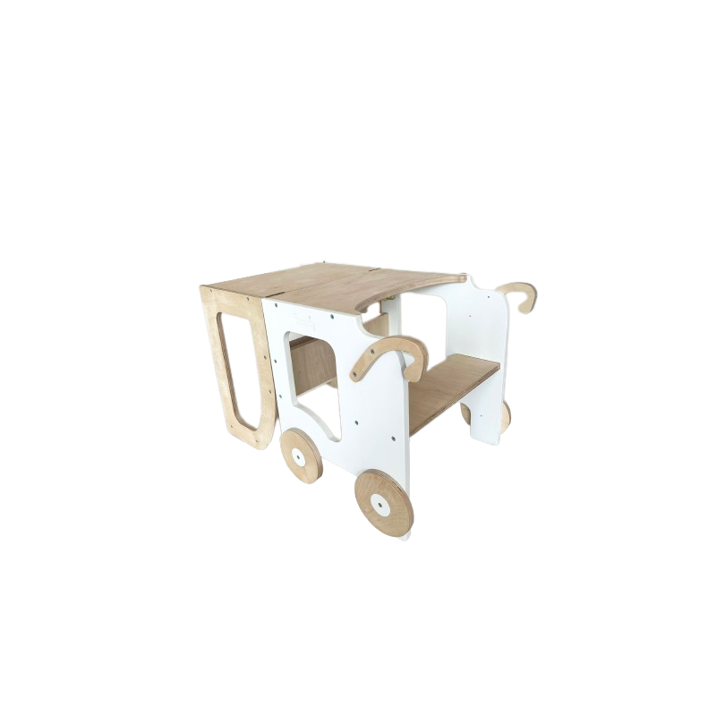 Montessori kitchen stool