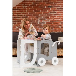 Montessori kitchen stool