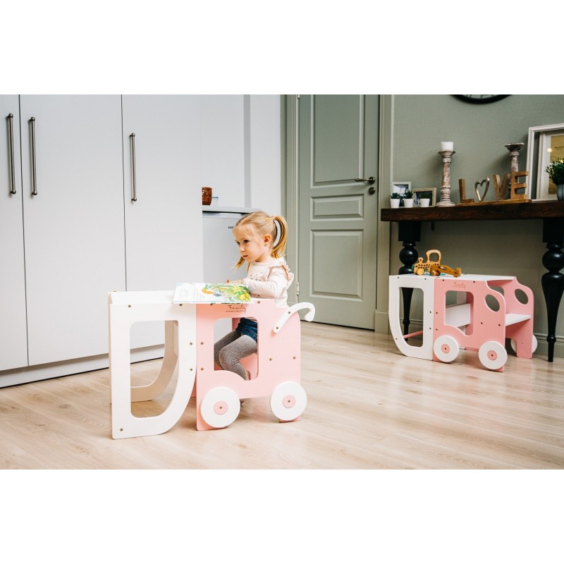 Montessori kitchen stool