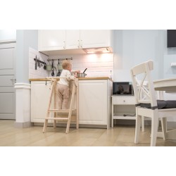 Montessori foldable kitchen step stool