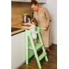 Montessori foldable kitchen step stool
