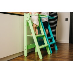 Montessori foldable kitchen step stool