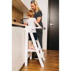 Montessori foldable kitchen step stool
