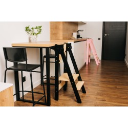 Montessori foldable kitchen step stool