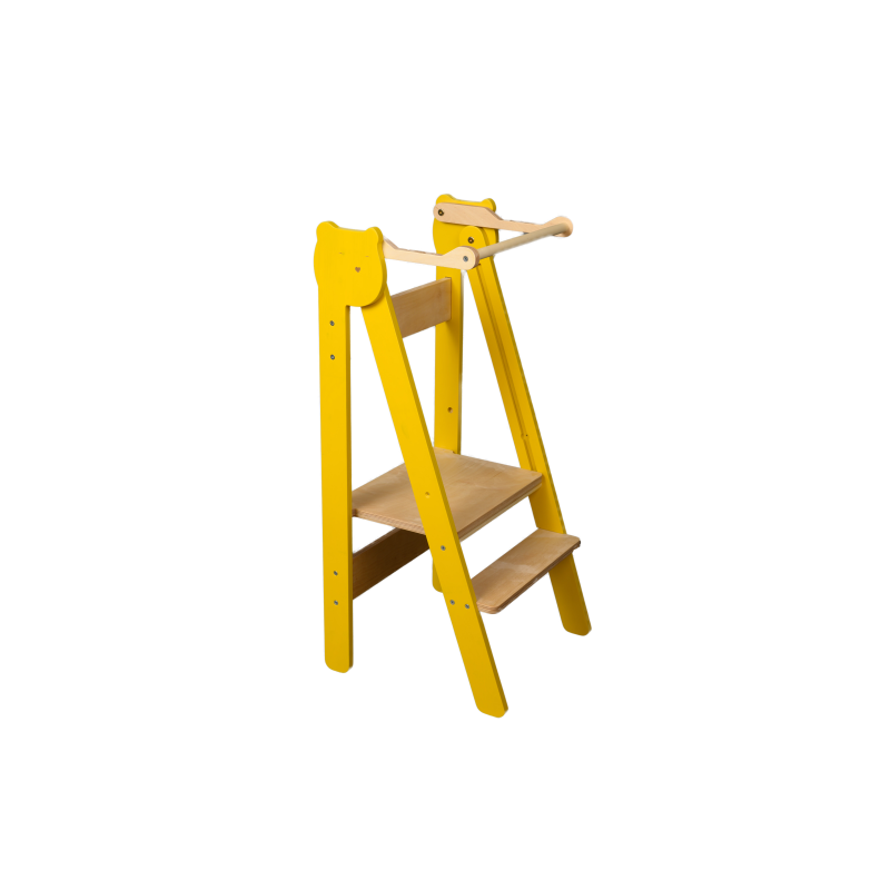 Montessori foldable kitchen step stool