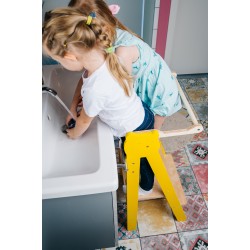 Montessori foldable kitchen step stool