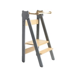 Montessori foldable kitchen step stool