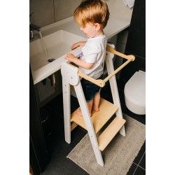 Montessori foldable kitchen step stool