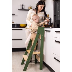 Montessori foldable kitchen step stool