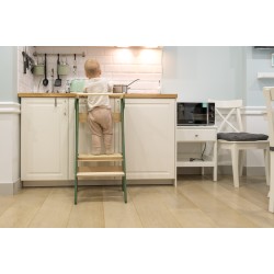 Montessori foldable kitchen step stool