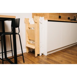 Montessori foldable kitchen step stool