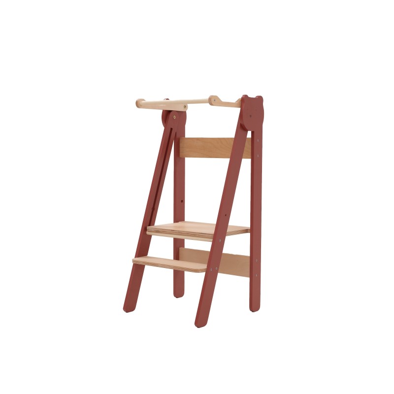 Montessori foldable kitchen step stool
