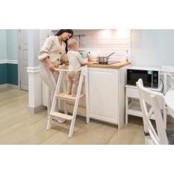 Montessori foldable kitchen step stool